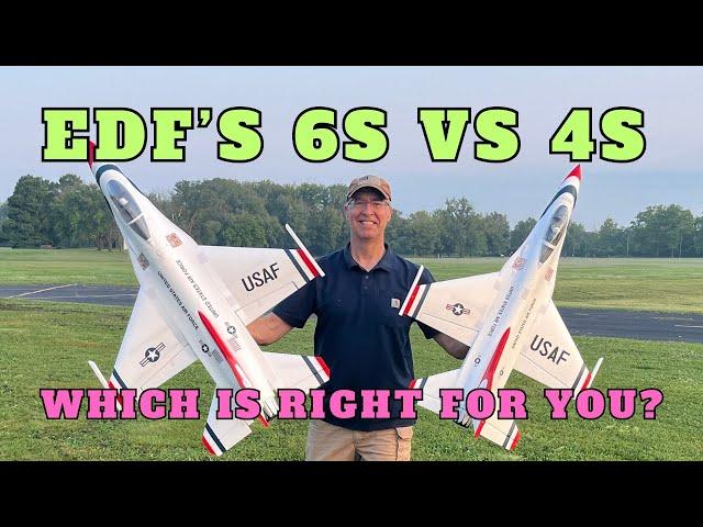 Buying a RC EDF?  6s and 4s comparison