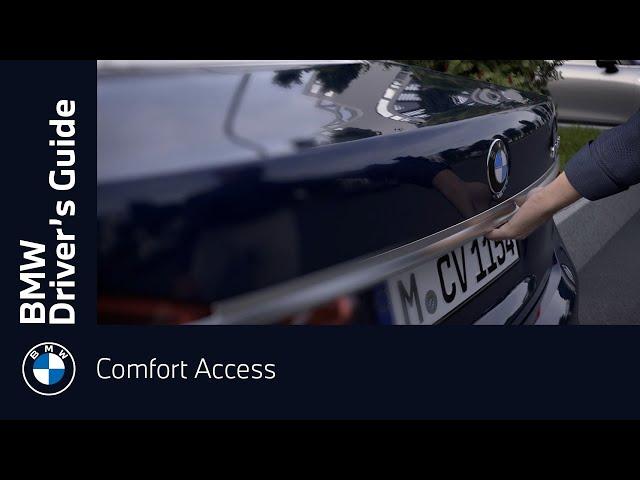 Comfort Access | BMW Driver's Guide
