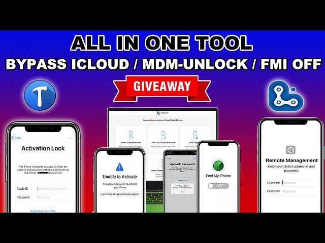 Bypass iCloud Activation Lock/MDM Bypass/Turn Off Find My iPhone Without Password From iPhone/iPad