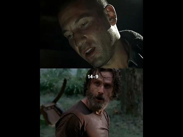 Rick S5 vs Shane S2 || The Walking dead