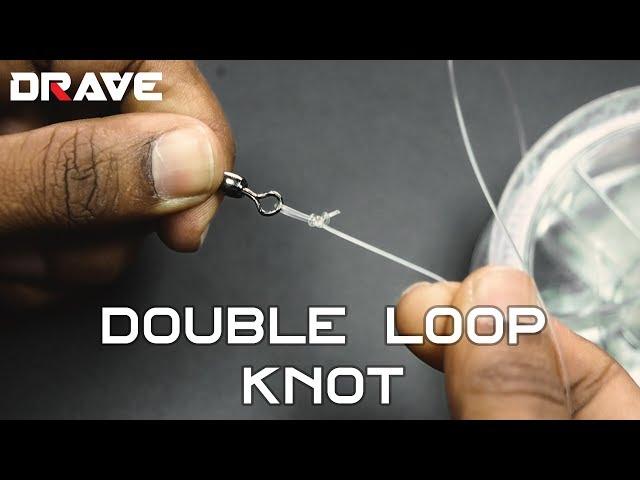 DRAVE SKOOL - Terminal Tackle Knot, DOUBLE LOOP KNOT