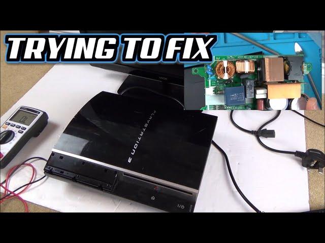 Trying to FIX: PS3 Fat - No Power & Blocked Disc