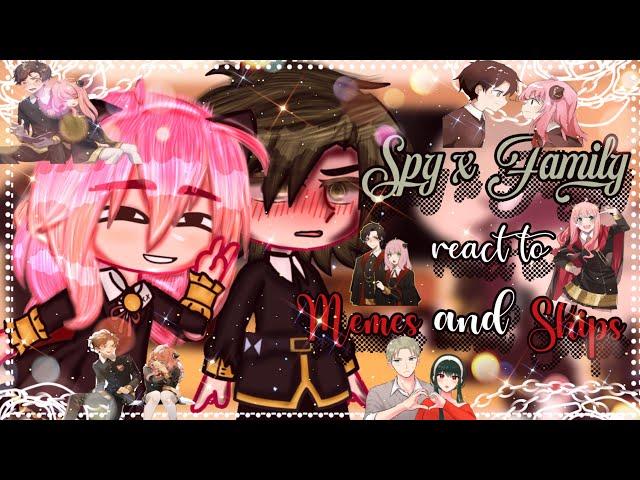 Spy x Family Reacts to Memes and Ships||Spy x Family||Gacha Club|| Gacha Club Mini Movie||Story AU||