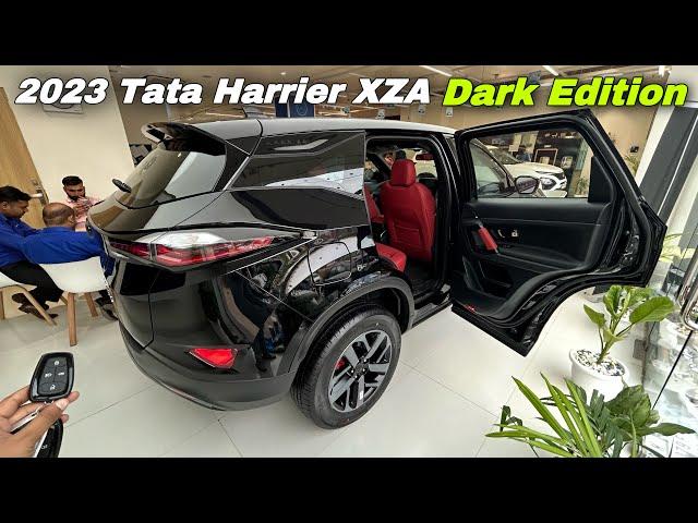 New Tata Harrier XZA plus Red Dark Edition 2023 Onroad Price & Features ️