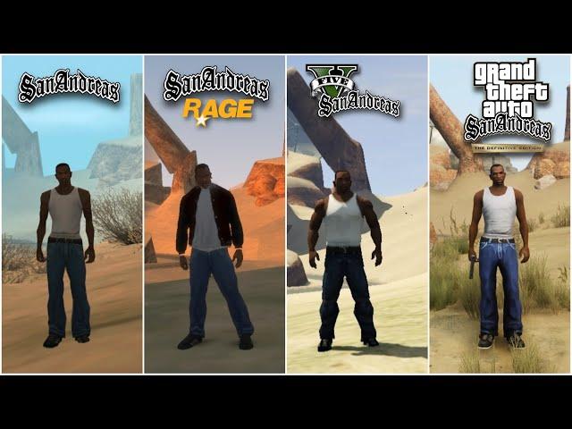 PLAYING ALL VERSIONS OF GTA SAN ANDREAS