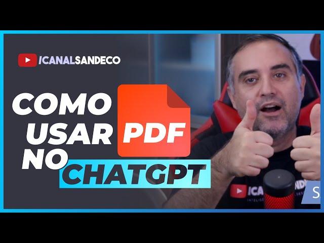 ChatGPT agora pode ler PDFs (Como usá-lo!)