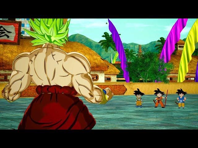 Dragon Ball Sparking Zero - Broly Z vs 3 x Goku (MINI)