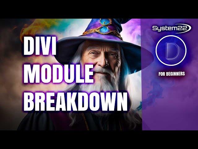 Beginner's Guide to Divi Modules - Let's Start with Divi!