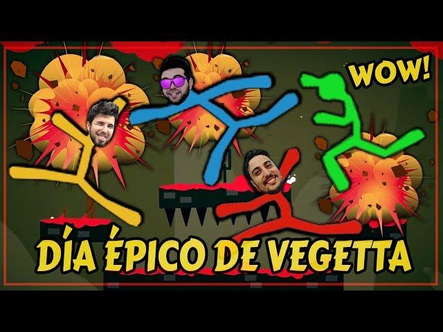 DIA *SUPER EPICO* DE VEGETTA EN STICK FIGHT