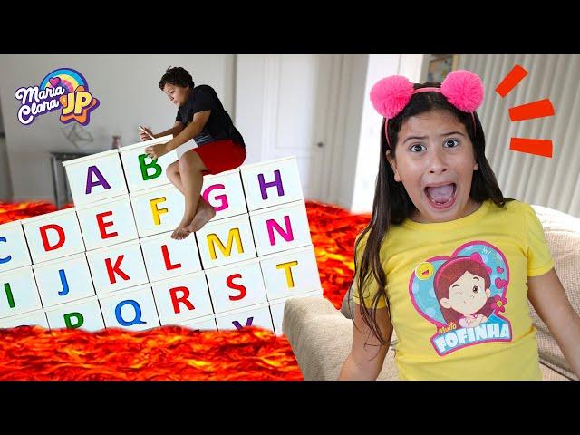 ABC Aprendendo o alfabeto com Maria Clara e JP ️ Learn English Alphabet with Maria Clara and JP