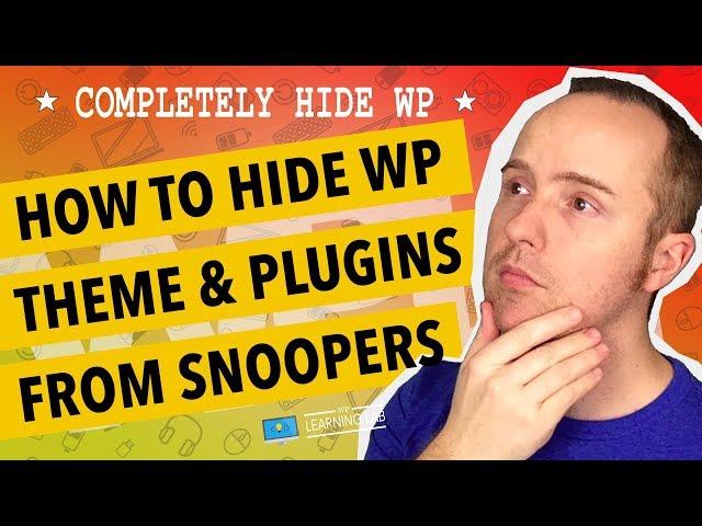 Hide WordPress Theme Name And Directories From The Source Code - Hide WordPress Plugins Too