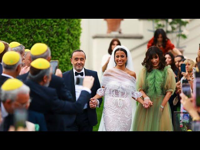 A Jewish wedding video in Rome I Location Villa Miani