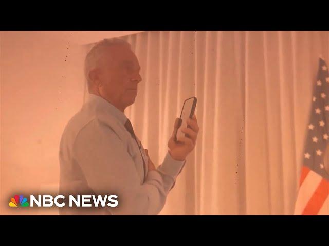 Video shows Robert Kennedy Jr. on the phone with Trump one day after rally shooting