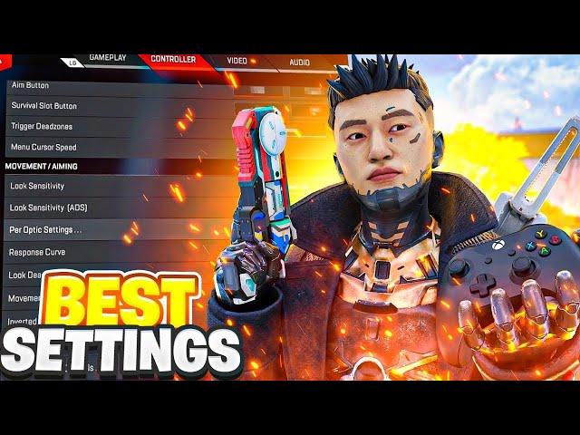 *BEST* Controller Settings To Abuse AIM ASSIST And MOVEMENT In Apex Legends..