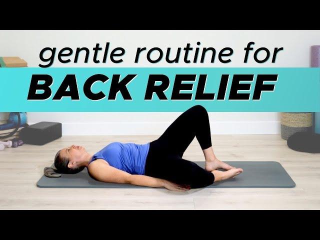 Stiff Back Relief Exercises | Pilates for Low Back Pain