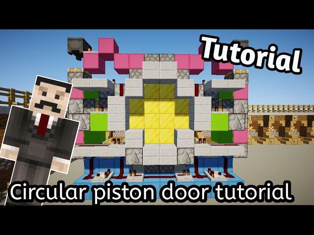 HOW TO MAKE CIRCULAR PISTON DOOR TUTORIAL - @ThatMumboJumbo |thekingph