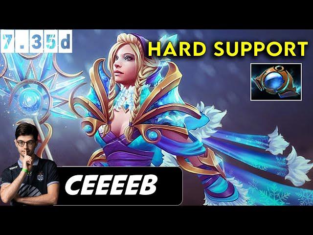 Ceb [7mad] Crystal Maiden Hard Support - Dota 2 Patch 7.35d Pro Pub Pub Full Gameplay