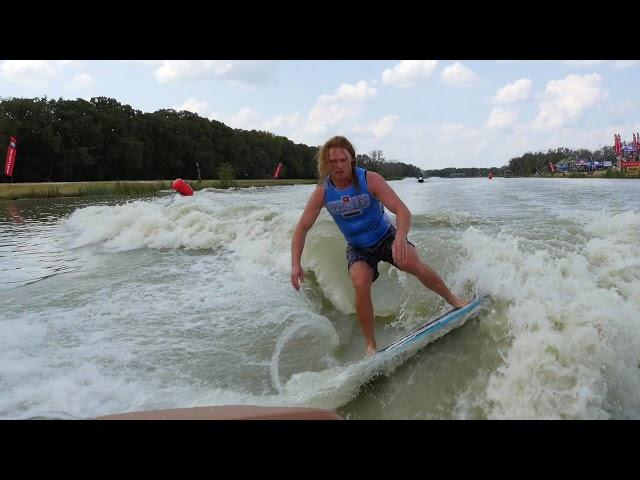 Pro Men Winning Run | Nautique USA National Wakesurf Championships | Noah Flegel