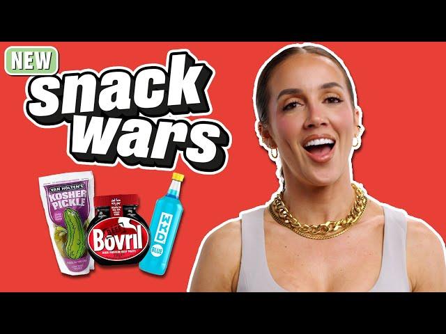 WWE Superstar Chelsea Green Rates British And American Food | Snack Wars