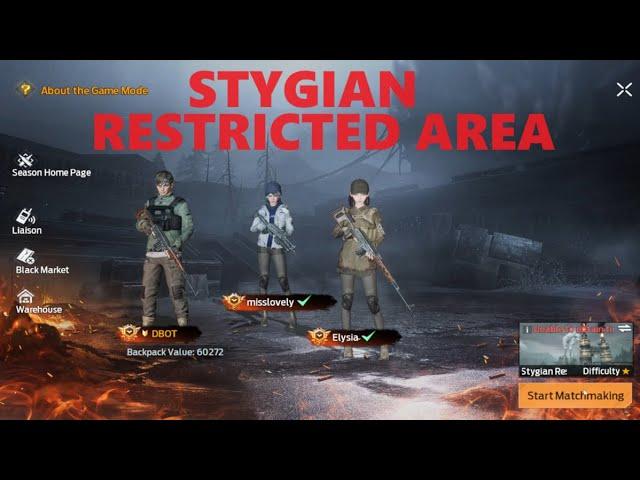 Undawn Stygian Restricted Area PvP