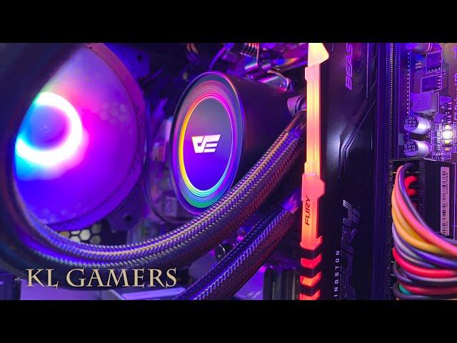 AMD Ryzen 7 5800X msi B550M-A PRO GTX1660 Liquid Cooling Gaming PC Build