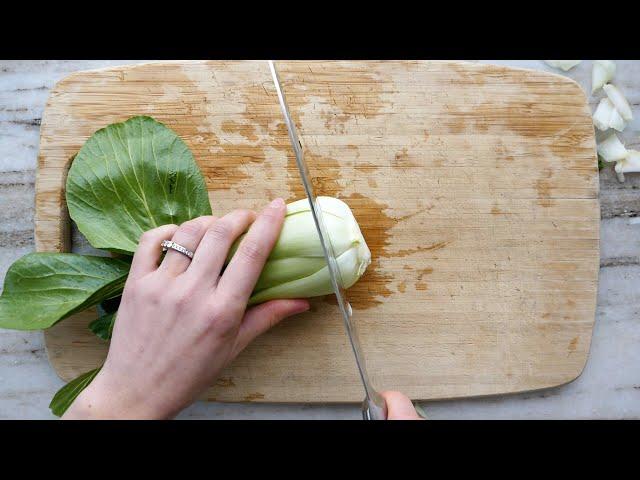 How to Cut Bok Choy
