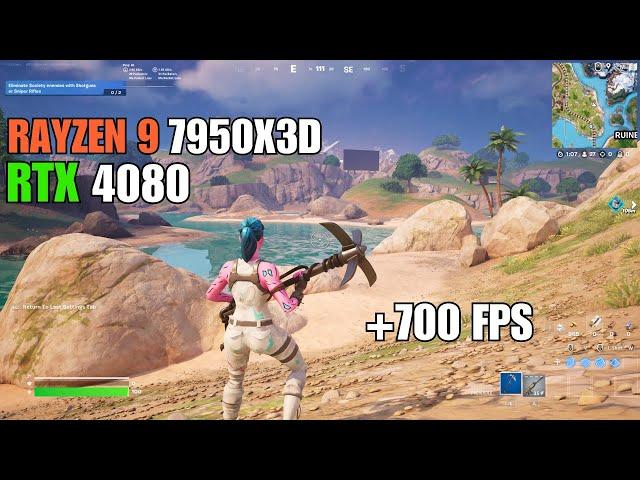 RTX 4080 + Ryzen 9 7950X3D | Chapter 5 Season 1 | Solo Cash Cup | Performance Mode | 1080p