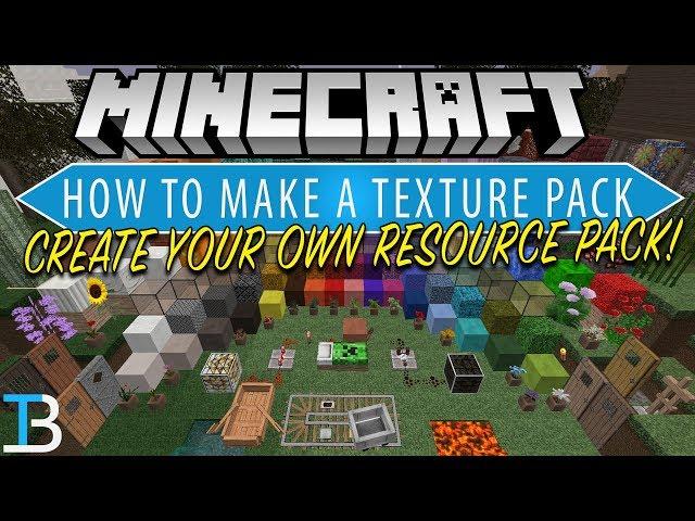 How To Make A Resource Pack in Minecraft (Complete Guide to Making a Minecraft Texture Pack!)