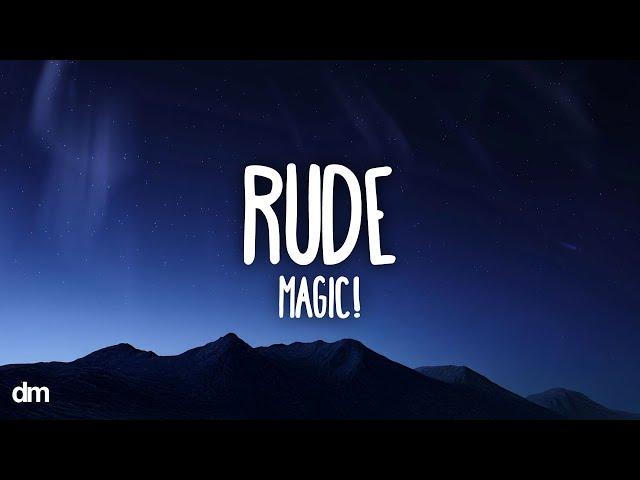 MAGIC! - Rude (Lyrics)