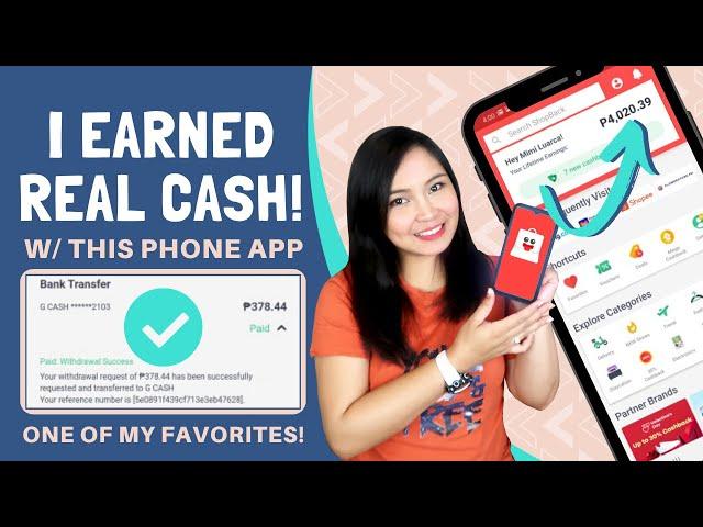 Earn Real Cash on this Phone App! Direct to Bank Account! Shopback Review 2020