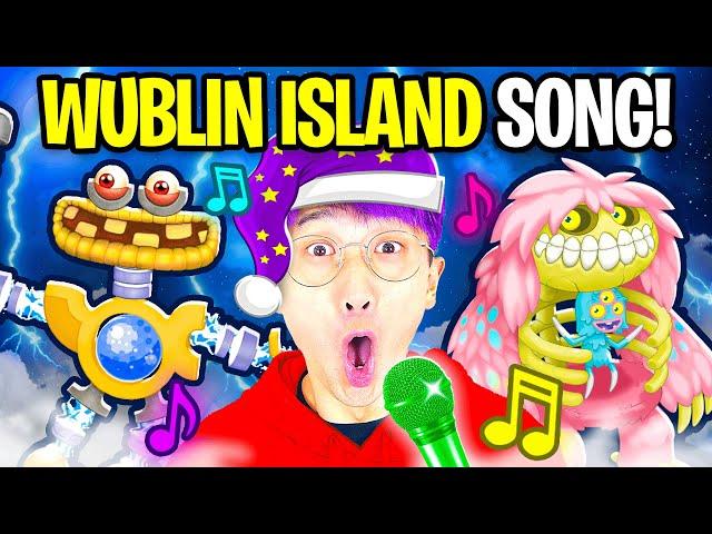 MY SINGING MONSTERS - WUBLIN ISLAND - FULL SONG! (LANKYBOX Playing MY SINGING MONSTERS!)