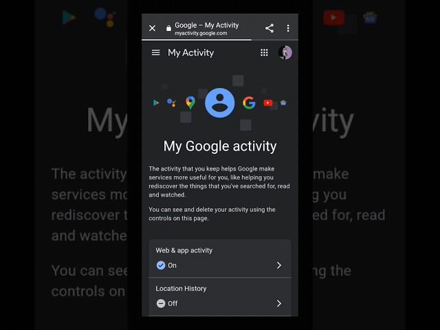 how to delete my all activities #short #tech #video #viral