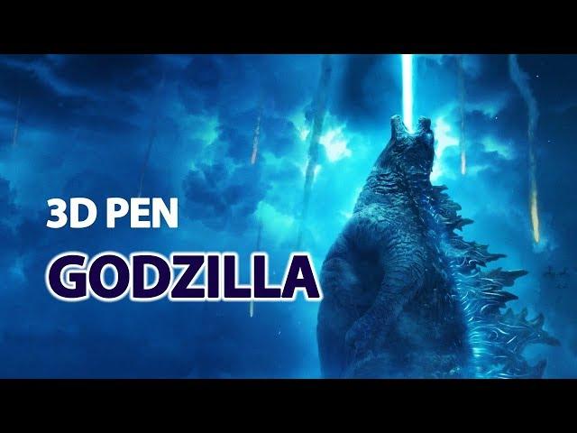 Godzilla 3D pen | DIY | Tutorial