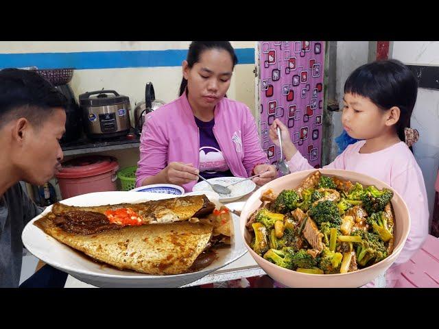 COOK SWEET BOESEMAN CROAKER AND BROCCOLI WITH FRESH BEEF Strong LifestyleTV 4K VIDEO