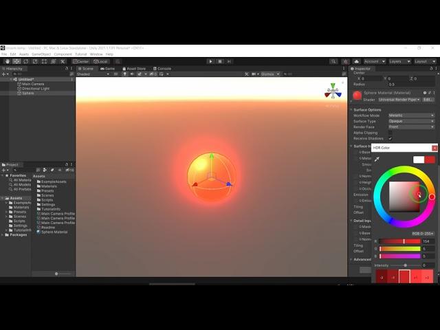 HOW TO MAKE GLOW (BLOOM) EFFECT IN UNITY URP