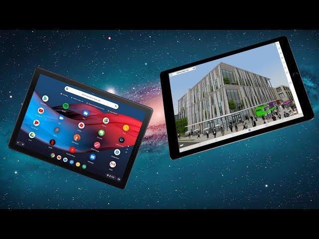 Google Pixel Slate vs 12.9 inch iPad Pro 2017