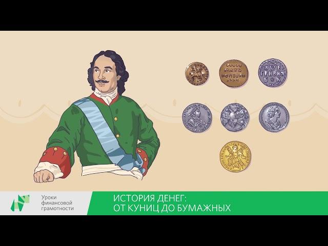 История денег: от куниц до бумажных (2-4 классы)