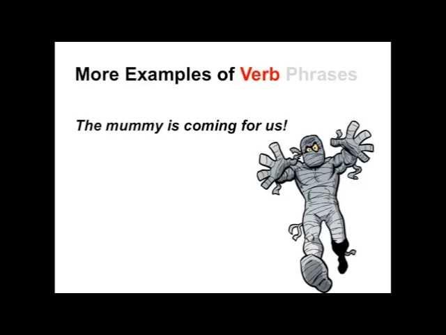 Verbs and Verb Phrases | Parts of Speech App