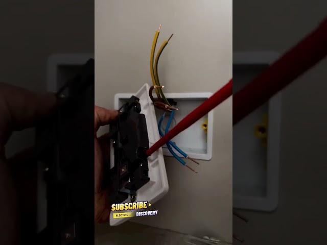 #shorts #electric #viral . How to install switch board || electric work || smart and quick work