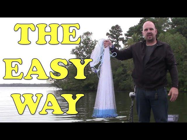 How to Throw a Cast Net: Easiest Way to Throw It Perfectly EVERY TIME!