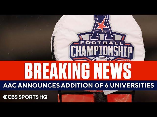 American Athletic Conference Expands to 14 Teams, Adding Six C-USA Programs | CBS Sports HQ