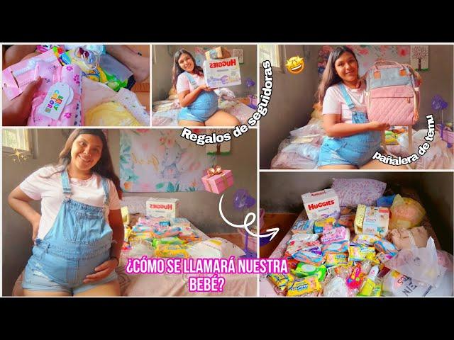 UNBOXING DE COSAS PARA MI BEBÉ🩷+ REGALOS¿COMO SE VA LLAMARA?/ Vero arroyo