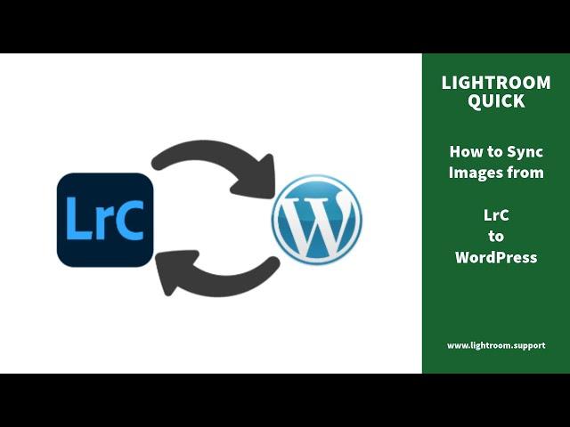 Publish and Re-Publish images within Lightroom Classic to your WordPress Website