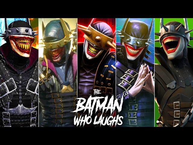 Evolution of the Batman Who Laughs in games