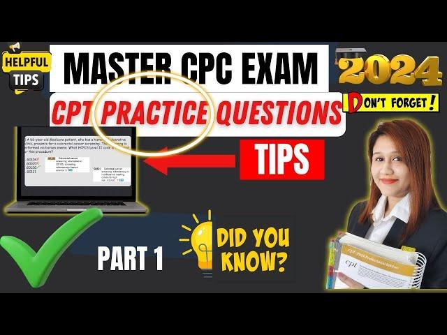 The Ultimate CPT Practice Questions for CPC Exam | Medical Coding