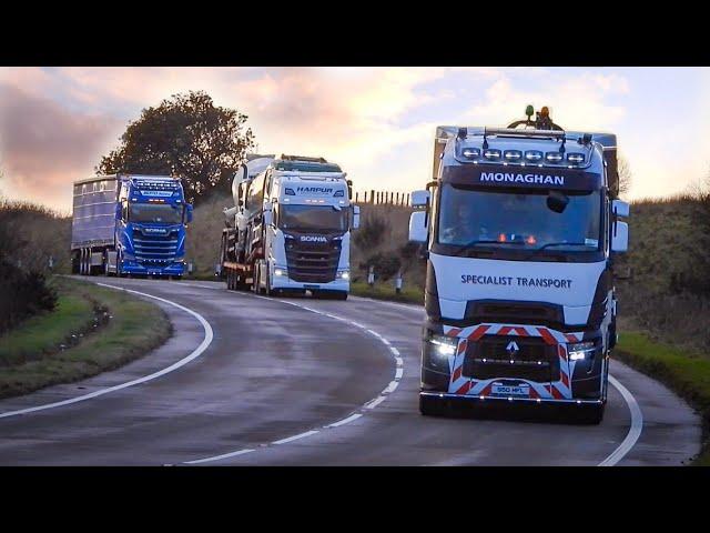 Truck Spotting on the A75, Scotland