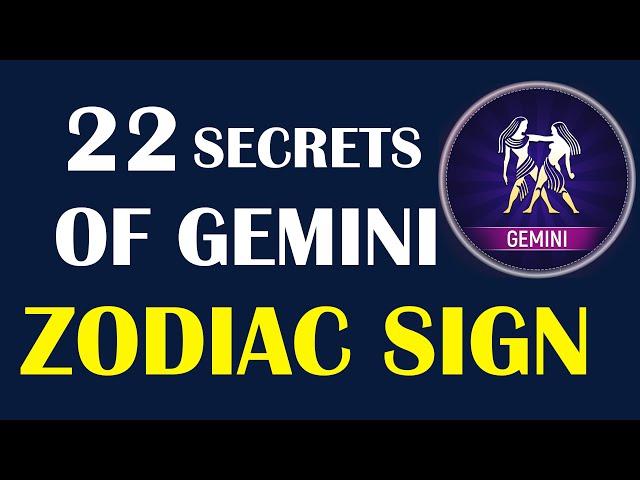 22 Secrets of the Gemini Personality | Facts about the Gemini Zodiac Personality