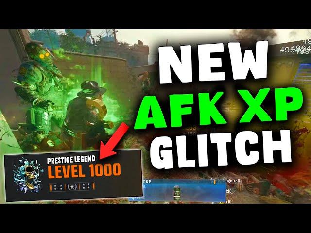 NEW UPDATED FAST UNLIMITED XP AFK GLITCH! BLACK OPS 6 PRESTIGE MASTER GLITCH / GOBBLEGUM GLITCH!