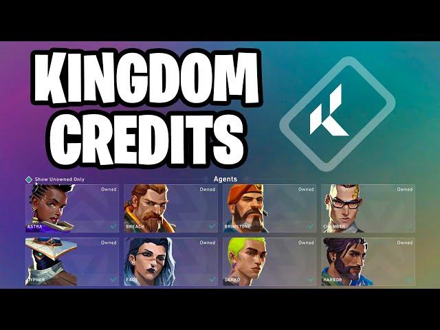 VALORANT Kingdom Credits Explained (New Progression System)