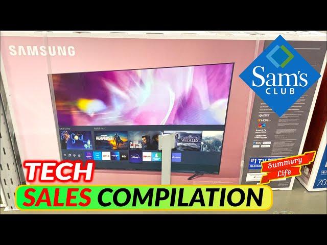 Sams Club SALES Compilation of Tech Items TVS Laptops Security Systems